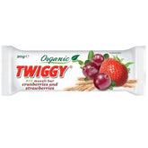 Barre de muesli aux canneberges et fraises BIO 20 g - TWIGGY
